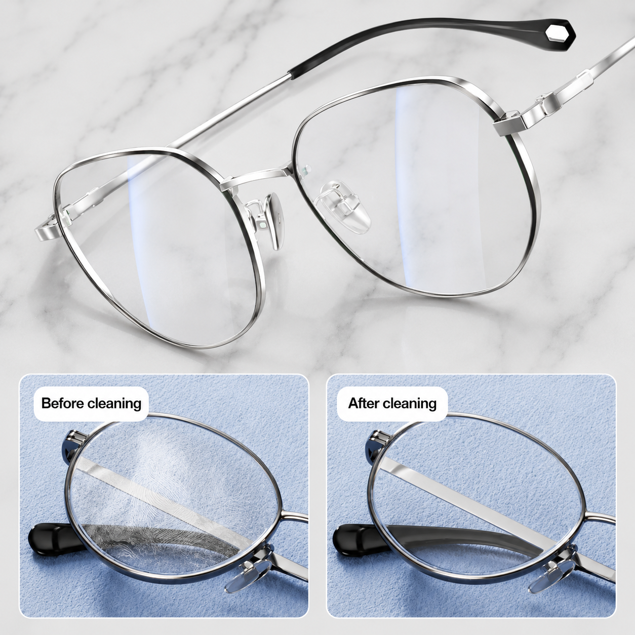 Ultrasonic Jewelry Cleaner | Mini Cleaner for Glasses, Watches & Small Items