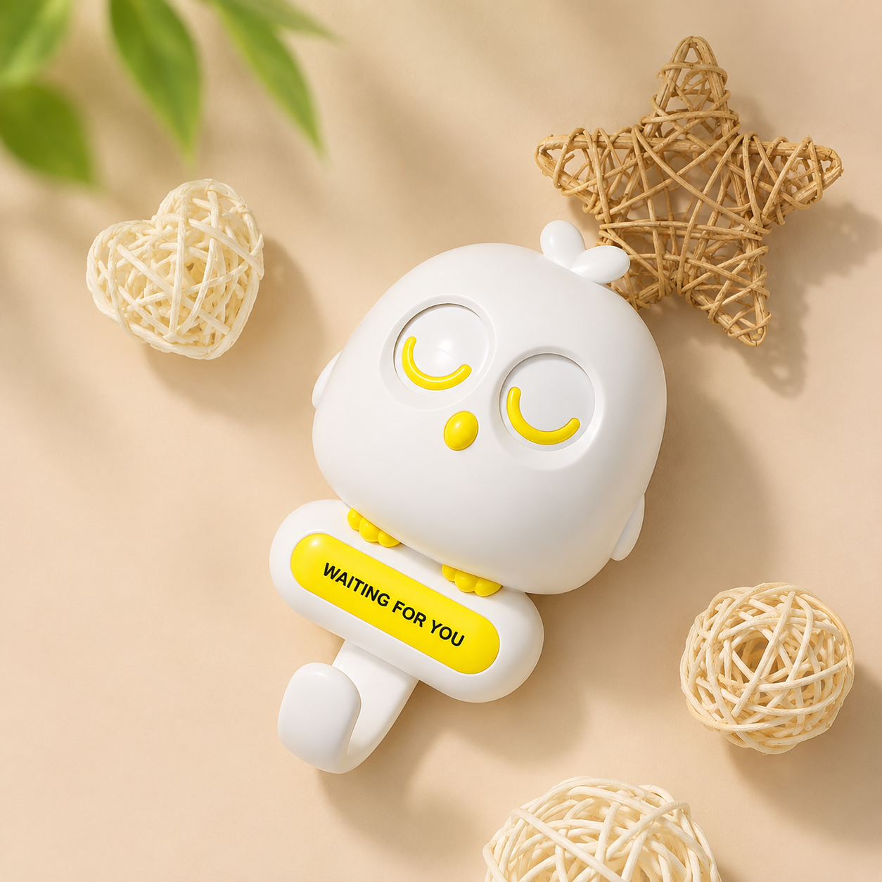 Cute Owl Wall Key Holder | Decorative Key Hook for Home