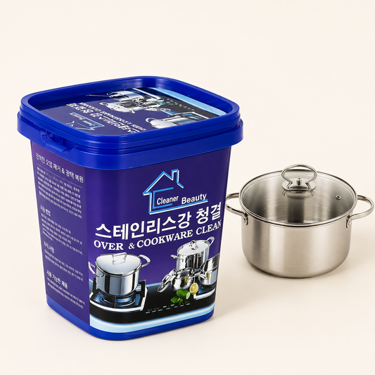 Stainless Steel Cleaning Paste | Oven & Cookware Cleaner