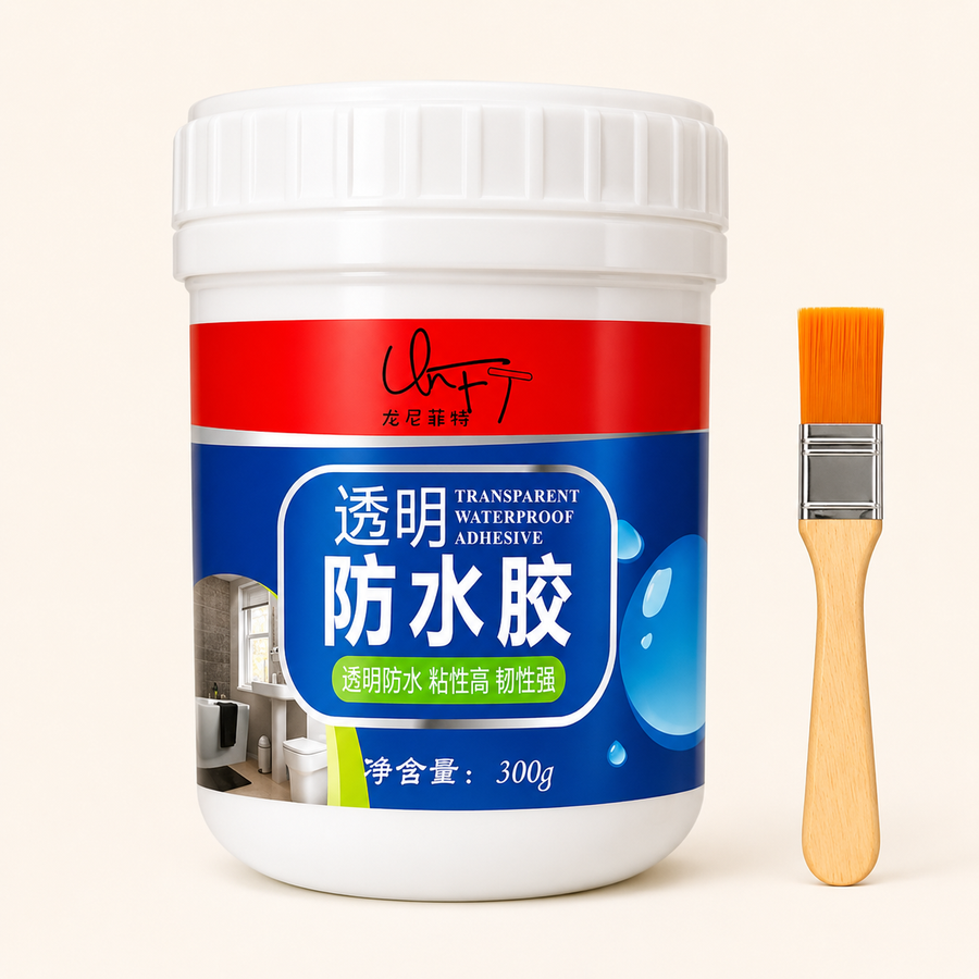 Transparent Waterproof Adhesive Leak Repair Glue 300g | Invisible Waterproof Sealant | Roof, Wall & Bathroom Crack Repair